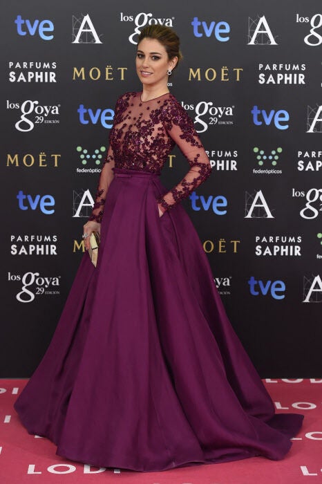 Blanca Suárez en los Premios Goya de 2015.