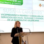 Camarero hoy durante la presentación del primer Plan Municipal para las Personas Mayores de Castellón