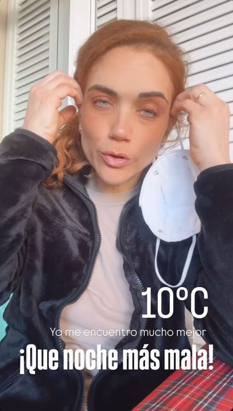 Beatriz Trapote en un vídeo de sus stories