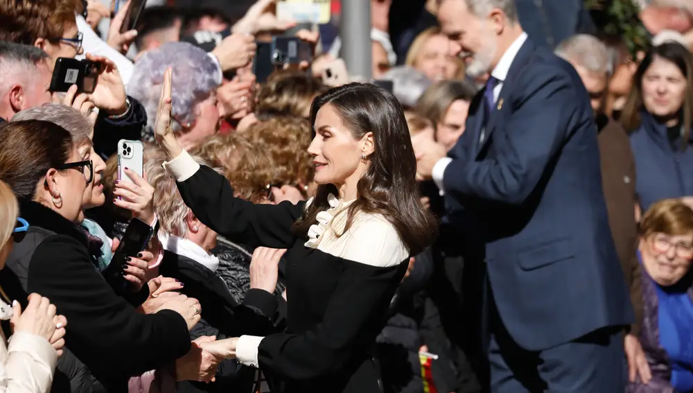 Los Reyes visitan Caravacas de la Cruz (Murcia) con ocasión de la celebración de su Año Jubilar en 2024