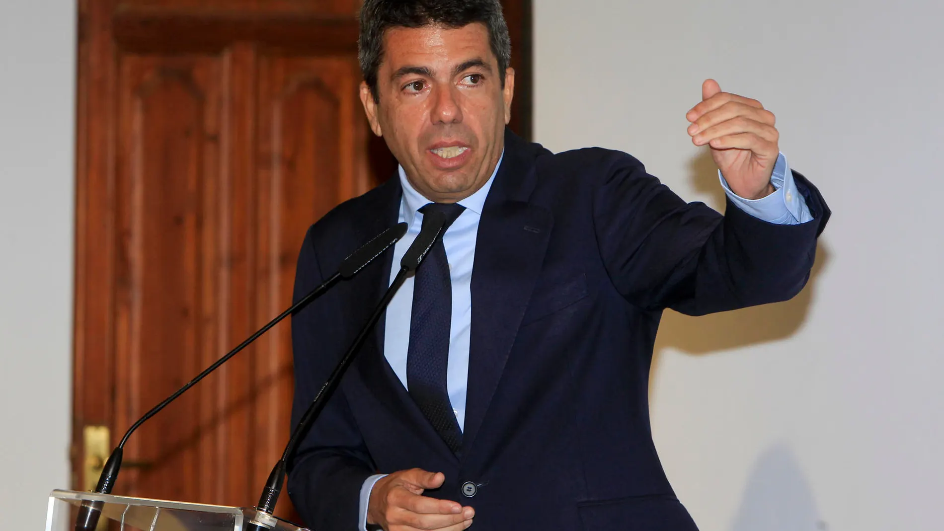 Carlos Mazón en un acto el pasado lunes en la Diputación de Alicante