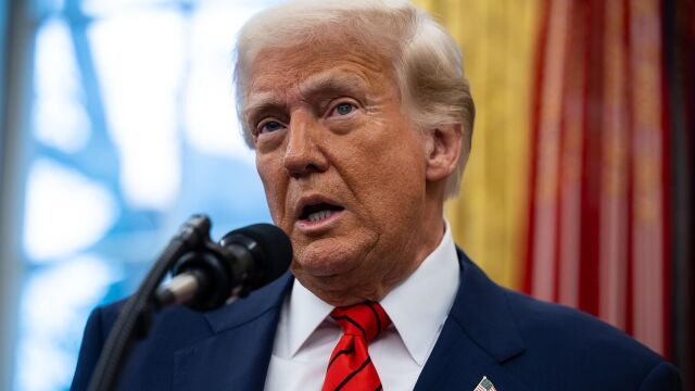 Imagen de archivo de Donald Trump