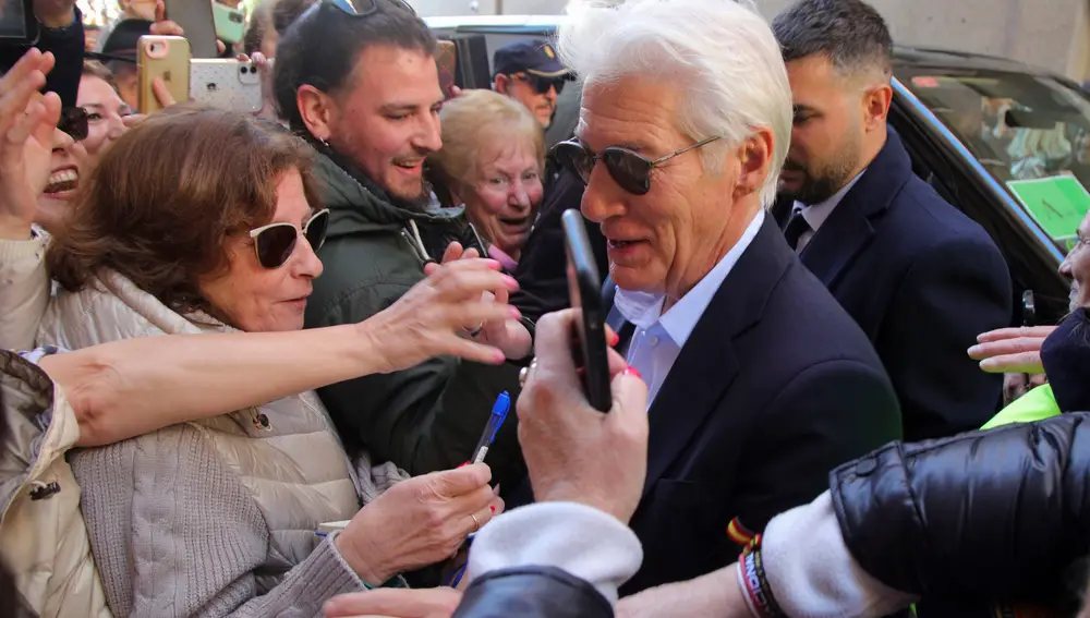 Richard Gere protagoniza uncoloquio en el Teatro Isabel