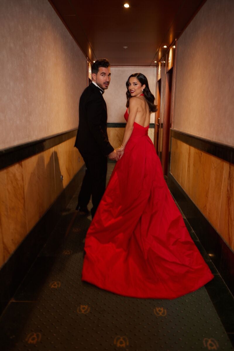 Verónica Díaz y Javier Castillo.