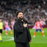 Fútbol.- El Real Madrid y el Santiago Bernabéu homenajean a Marcelo antes del derbi