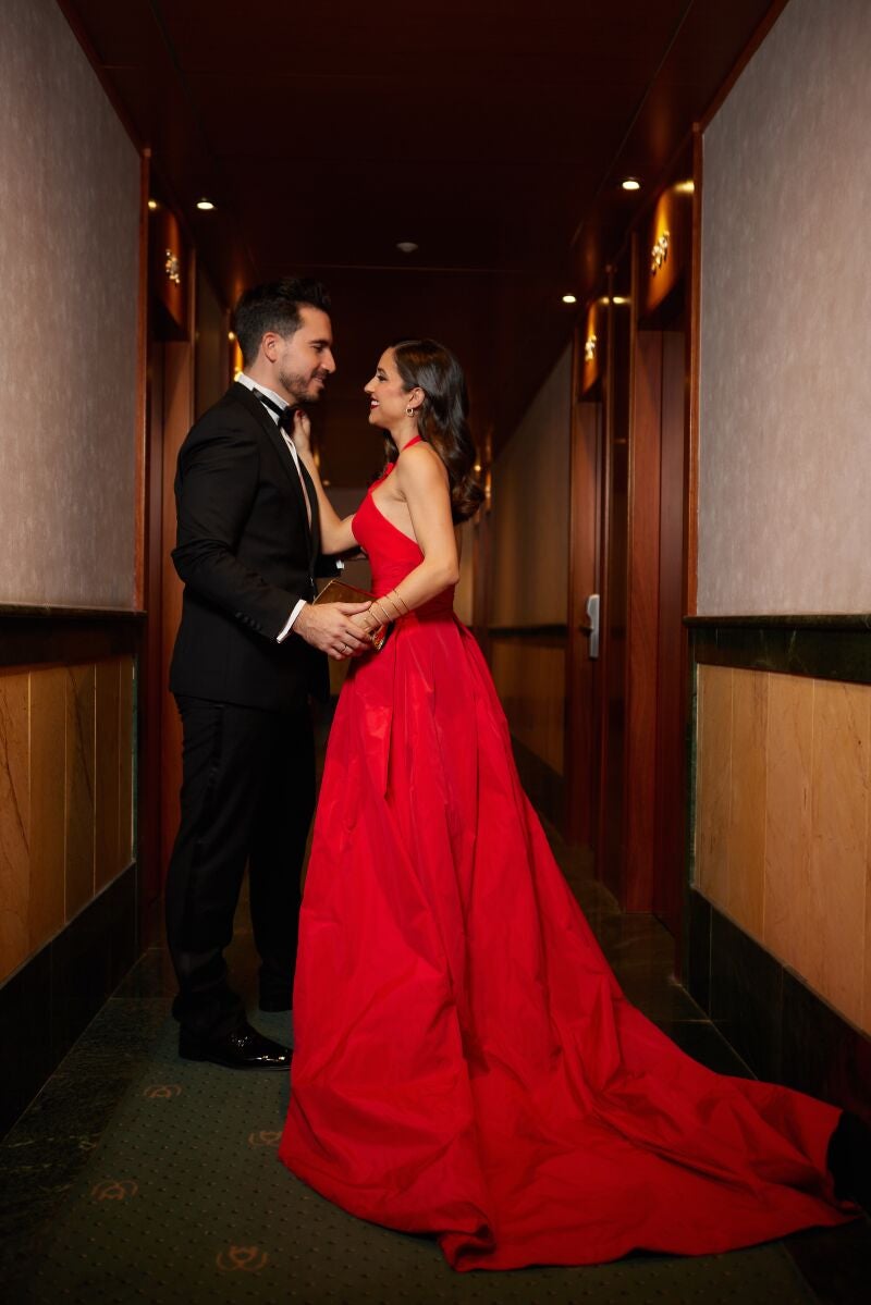 Verónica Díaz y Javier Castillo.