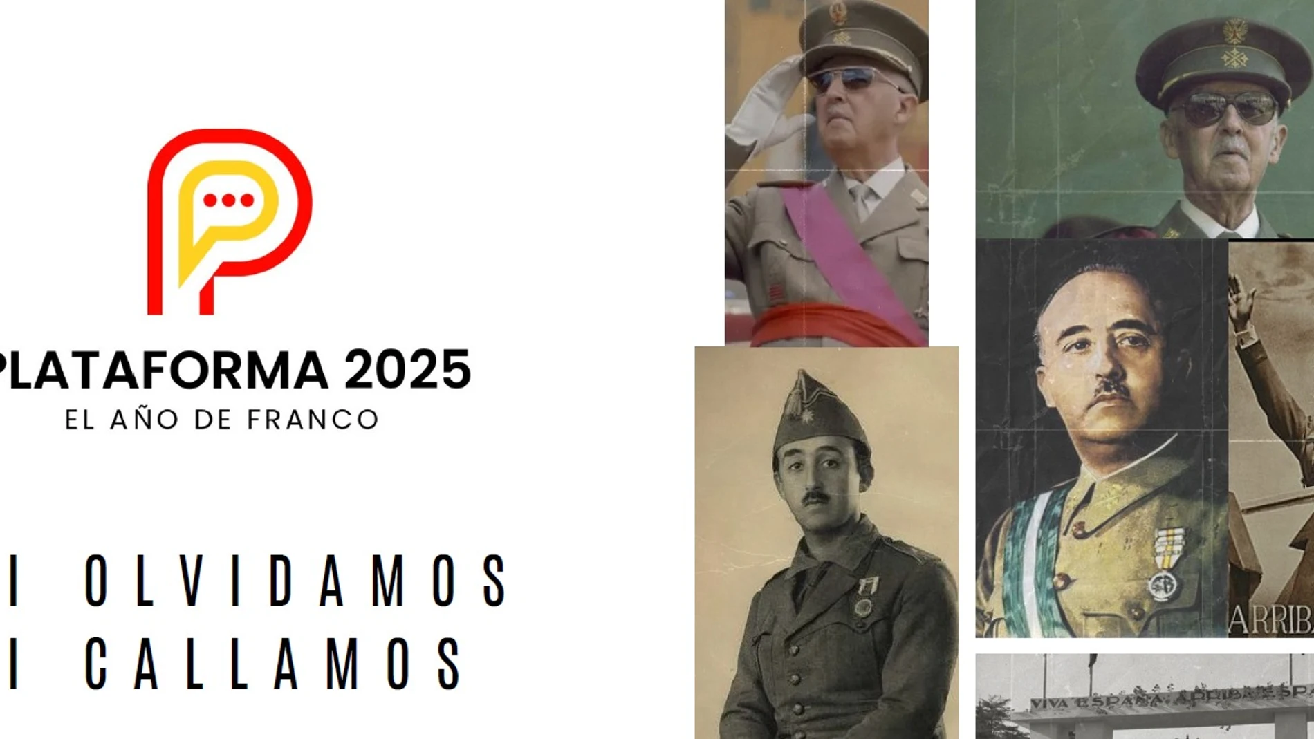 Encabezamiento del manifiesto de la Plataforma 2025