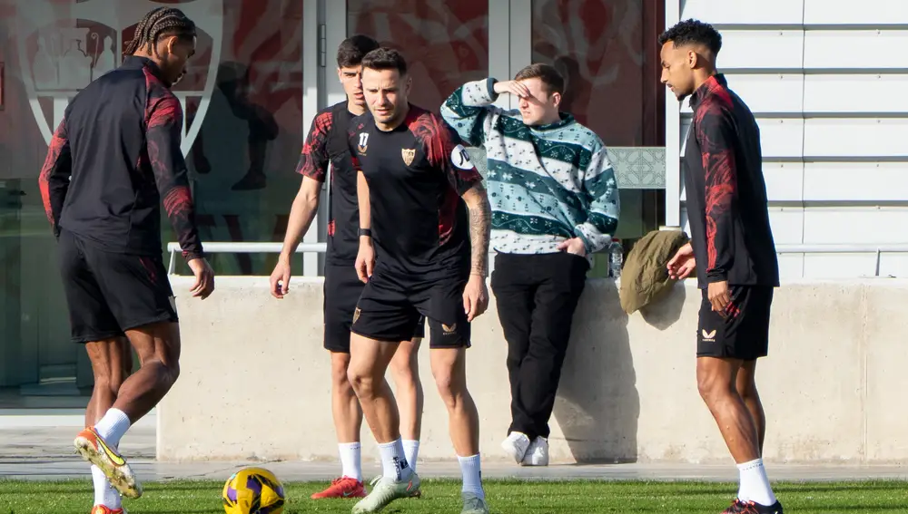 Entrenamiento del Sevilla