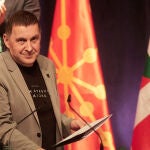 Arnaldo Otegi elegido secretario general de EH Bildu en el III Congreso de la formación en Pamplona
