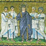 Mosaico de la Iglesia de San Apolinar el Nuevo, Ravena, Italia