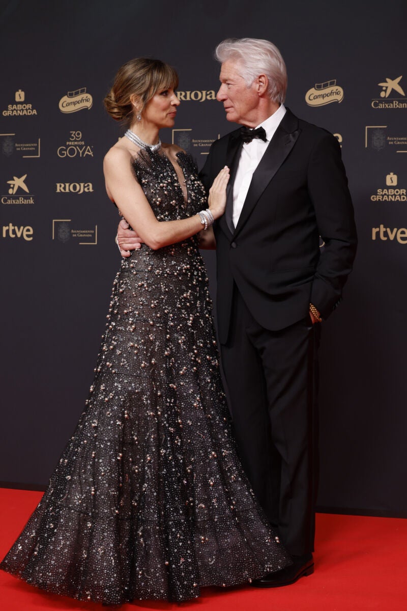 Richard Gere y Alejandra.
