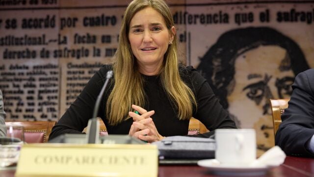 La vicepresidenta tercera y ministra para la Transición Ecológica y el Reto Demográfico, Sara Aagesen Muñoz, durante su comparecencia ante la Comisión de Transición Ecológica, en el Senado