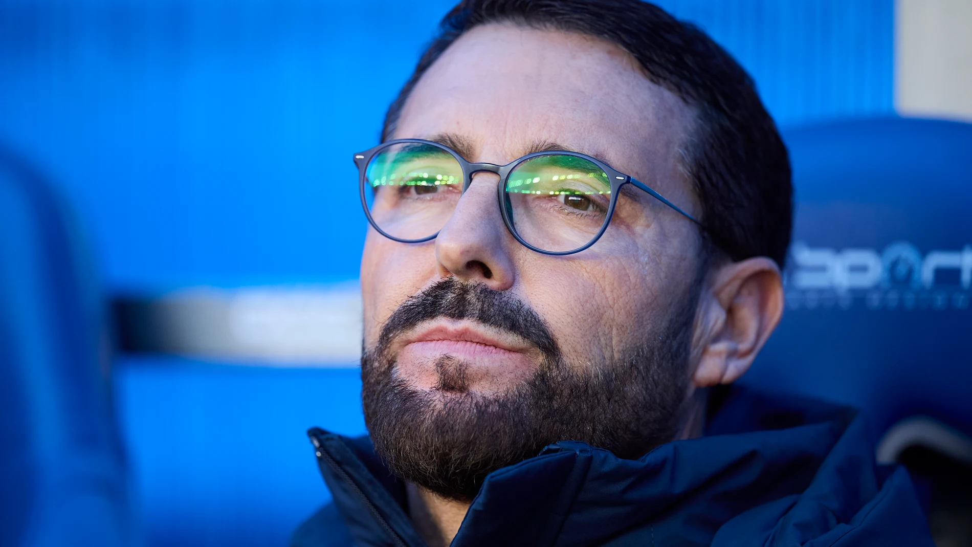 Jose Bordalas head coach of Getafe CF looks on during the LaLiga EA Sports match between Deportivo Alaves and Getafe CF at Mendizorrotza on February 9, 2025, in Vitoria, Spain. AFP7 09/02/2025 ONLY FOR USE IN SPAIN