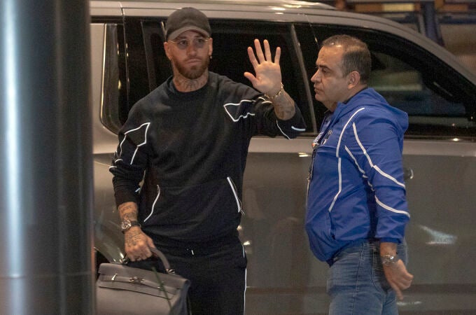 Sergio Ramos ya está en Monterrey 