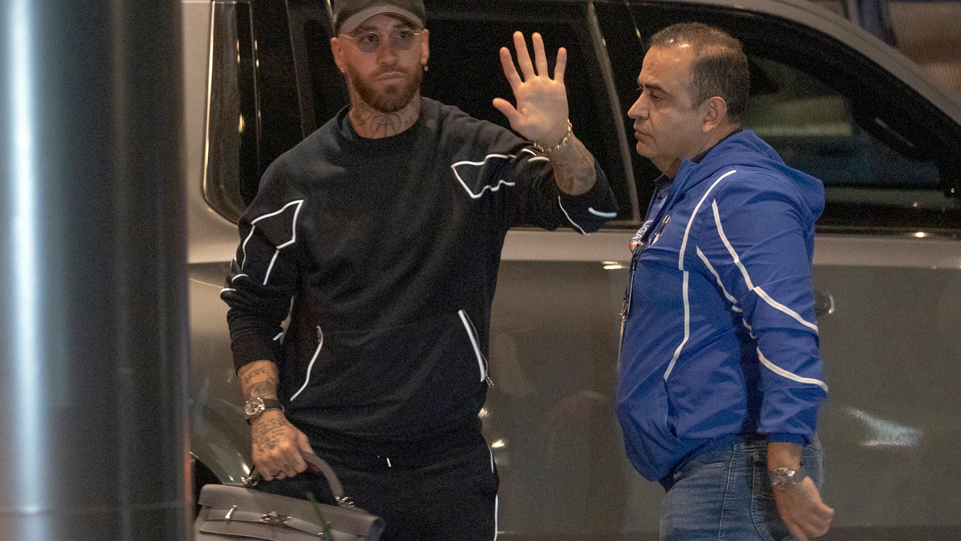 Sergio Ramos ya está en Monterrey