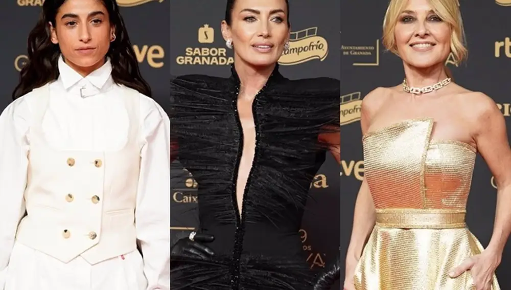 La alfombra roja de los Goya se llena de mensajes de apoyo para Massiel