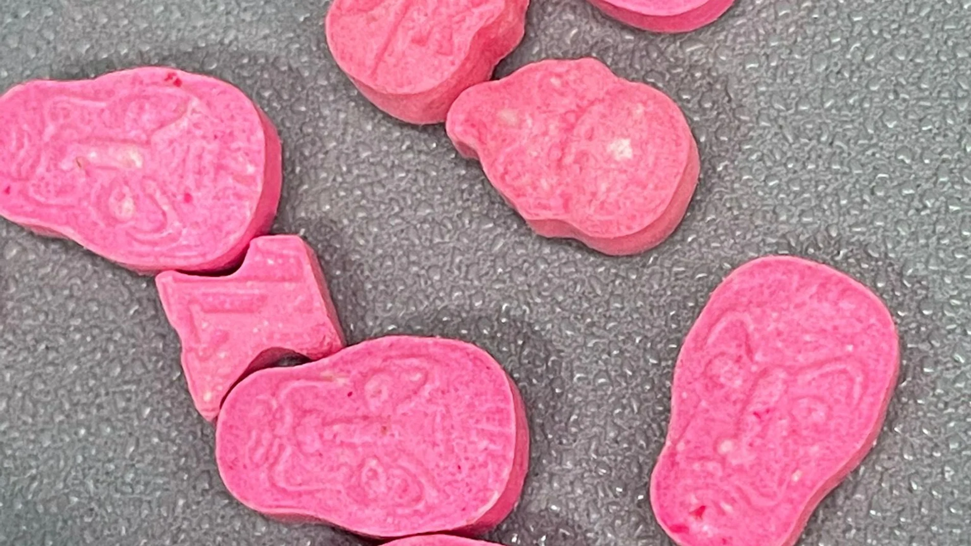 Imagen de las pastillas de éxtasis encontradas en la bolsa perdida en el autobús urbano de Valladolid