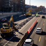 La calzada sur de la A-5, sentido entrada a Madrid, cierra al tráfico desde la madrugada de este lunes