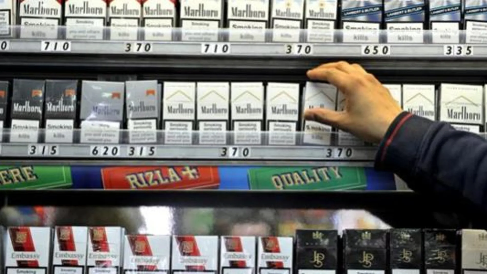 Cajetillas de tabaco