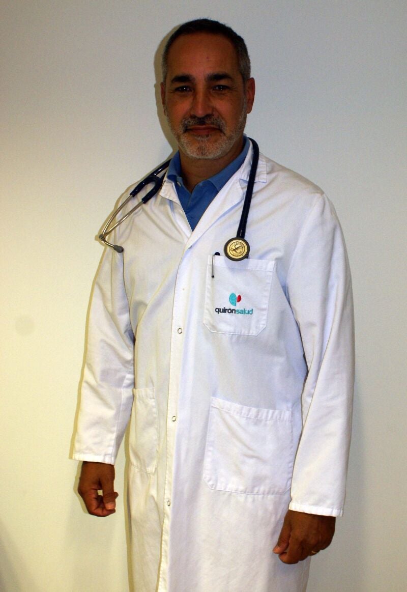 Doctménech, gor Juan Ramón Doeriatra del Hospital Quirónsalud Valencia.