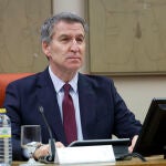 El líder del PP, Alberto Núñez Feijóo, reúne a sus grupos parlamentarios en el Congreso y el Senado para marcar la estrategia de su formación de cara al nuevo periodo de sesiones