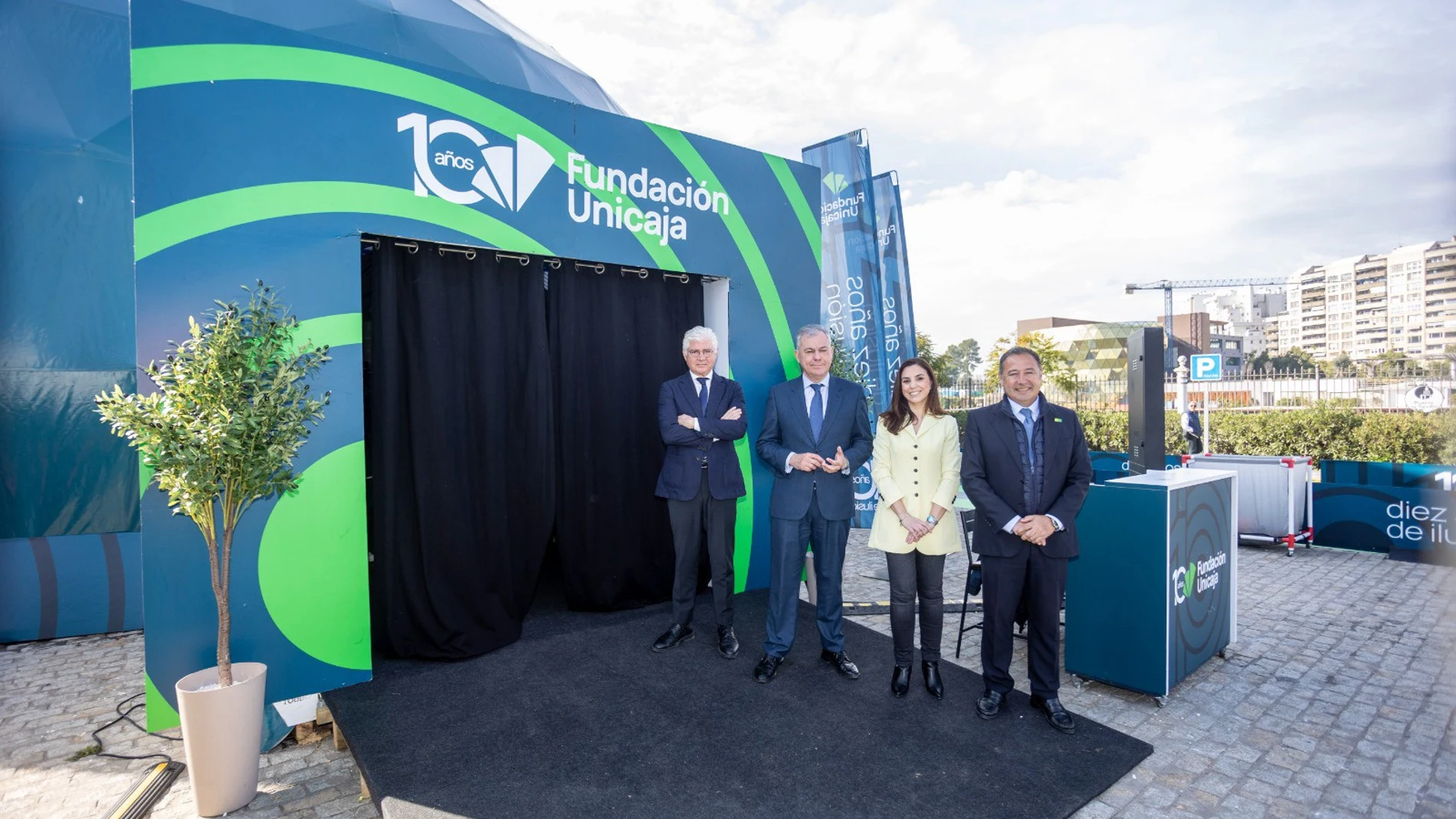 Inauguración del nuevo espacio de la Fundación Unicaja