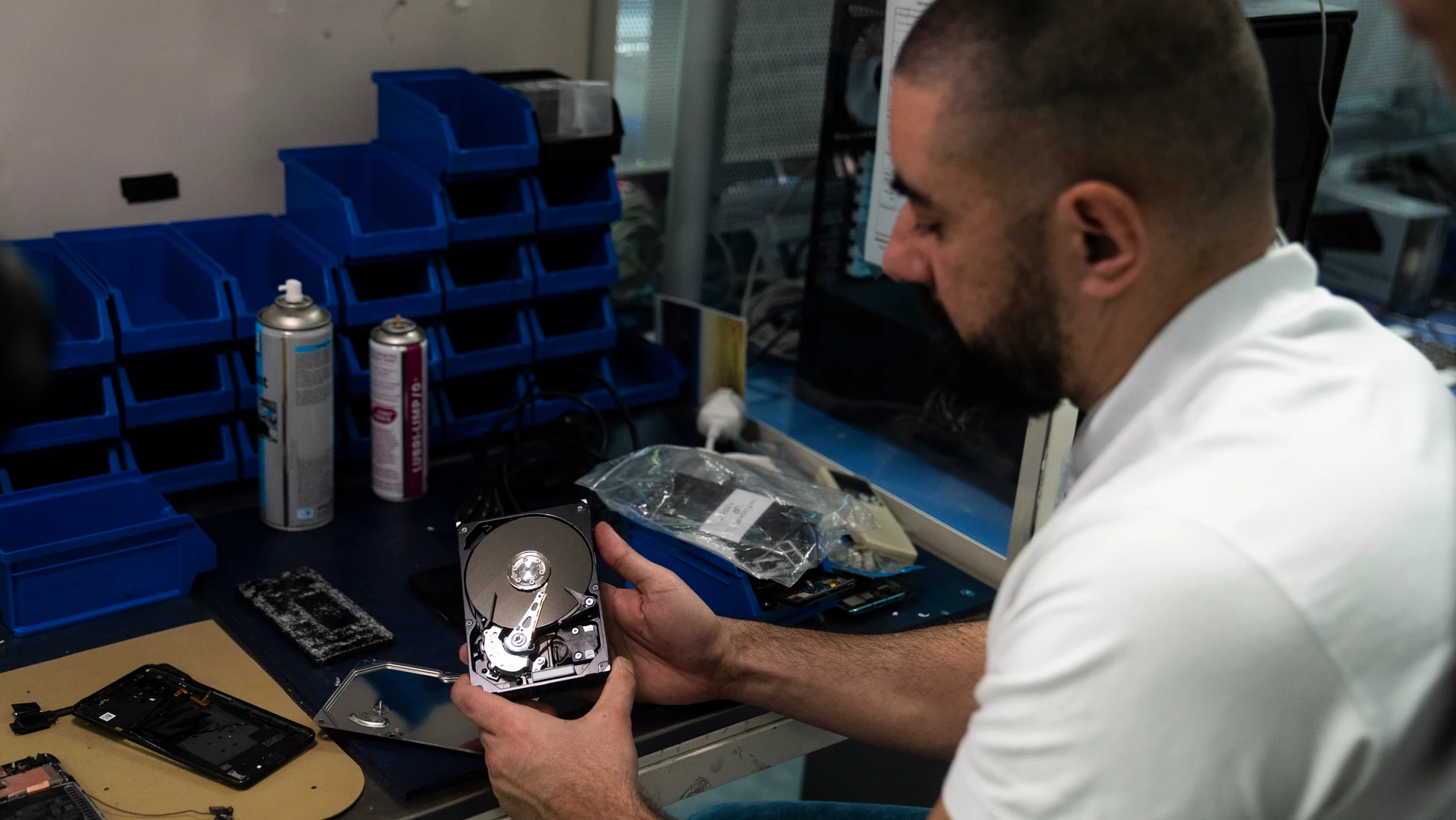 Lazarus, laboratorio forense de datos