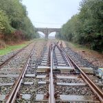 Adif refuerza el tramo ferroviario entre Ortigueira y Burela con una inversión de 3,7 millones de euros