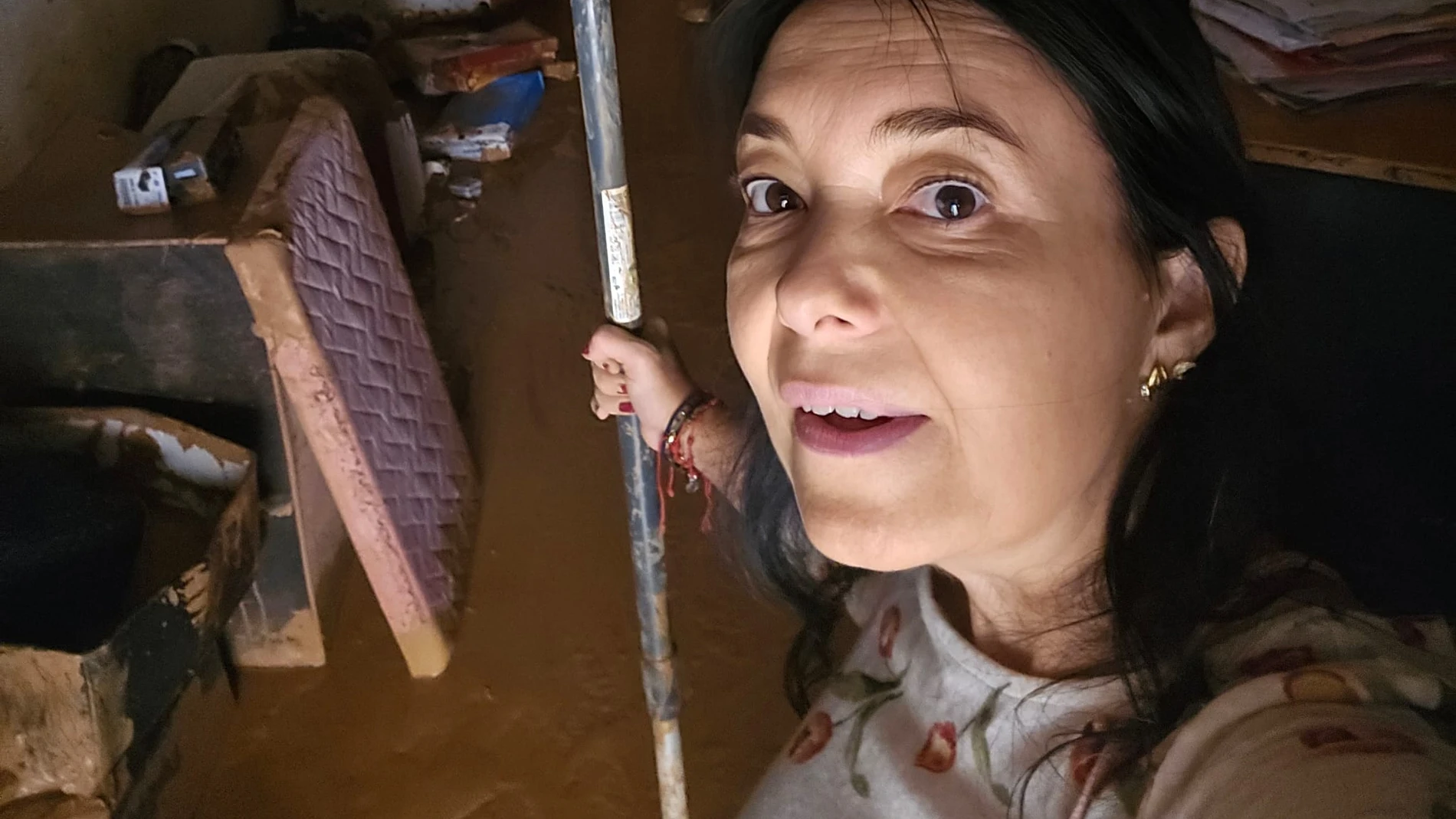 Rosa, la abogada que se ha quedado sin lugar de trabajo por la DANA
