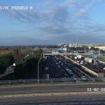 Tráfico en Madrid: retenciones en la M-40 por varios accidentes