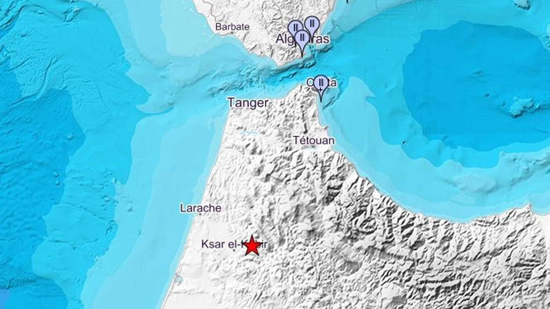 Terremoto con epicentro en Marruecos sentido en municipios de seis provincias andaluzas REMITIDA / HANDOUT por INSTITUTO GEOGRÁFICO NACIONAL Fotografía remitida a medios de comunicación exclusivamente para ilustrar la noticia a la que hace referencia la imagen, y citando la procedencia de la imagen en la firma 11/02/2025