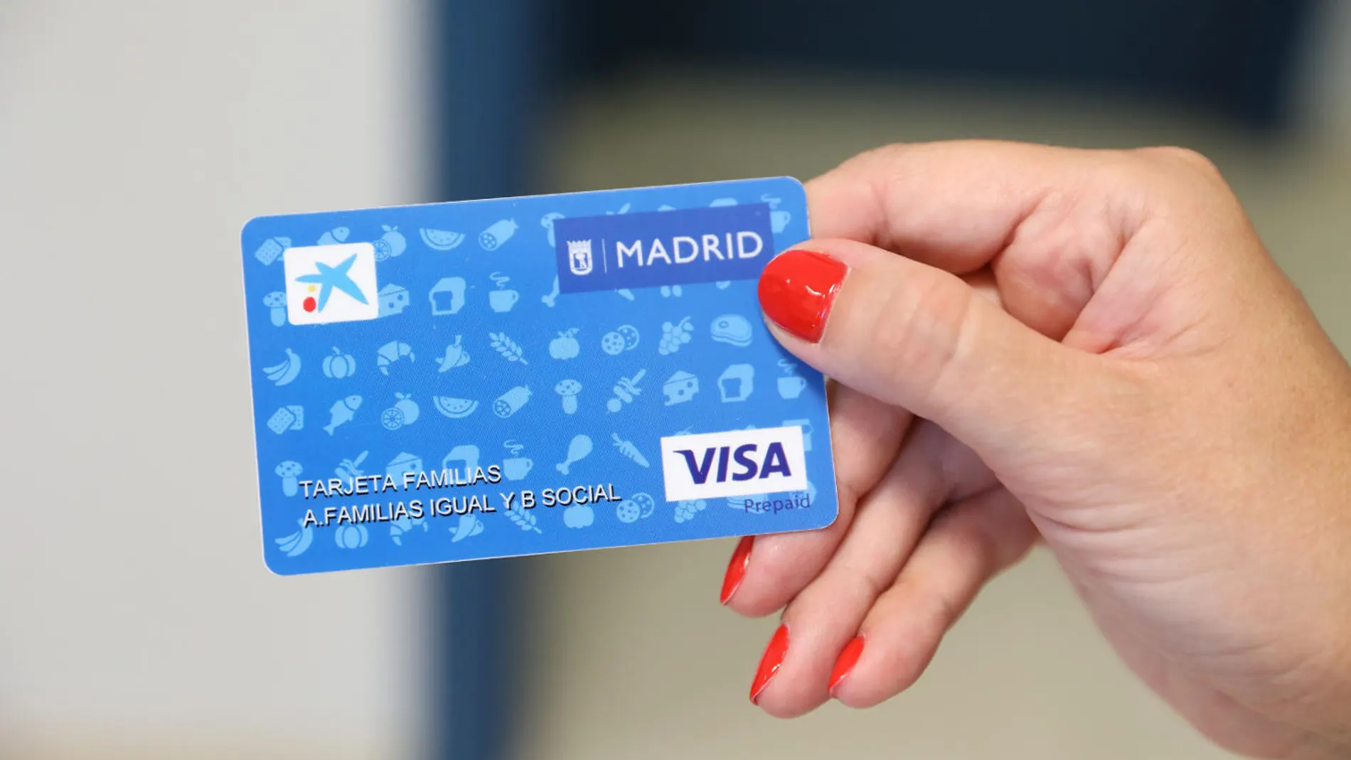 Tarjeta familias de Madrid