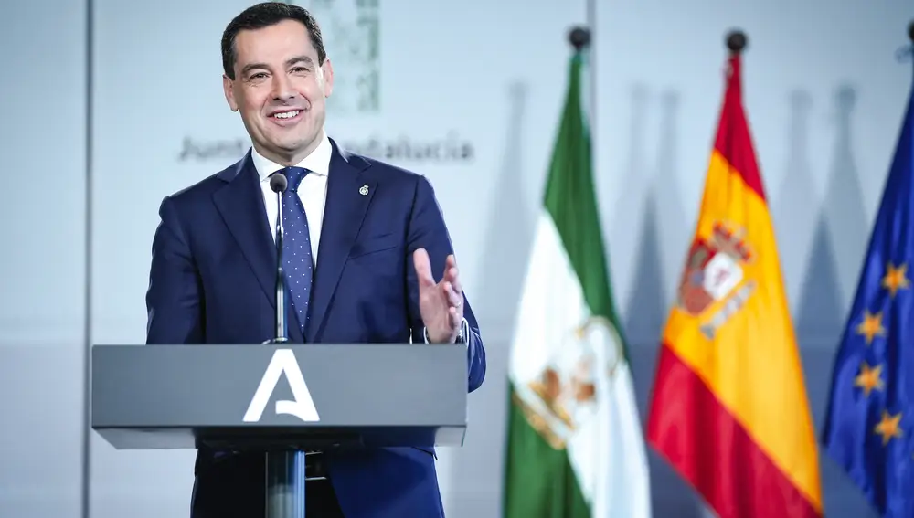 Juanma Moreno preside el acto de presentación del Proyecto CREA en Sevilla