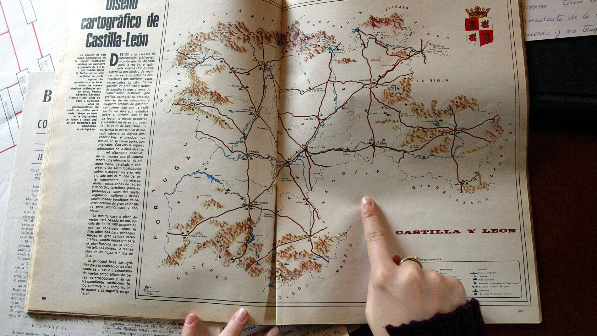 Como se aprecia en el mapa, en los inicios del proceso de constitución de la comunidad la provincia de Segovia no estaba incluida