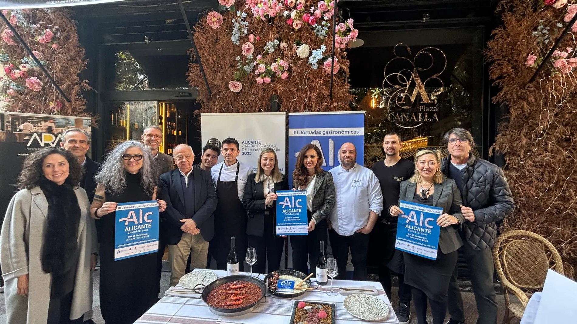 Dos de los arroces que se podrán degustar en las jornadas "Alicante, ciudad del arroz"