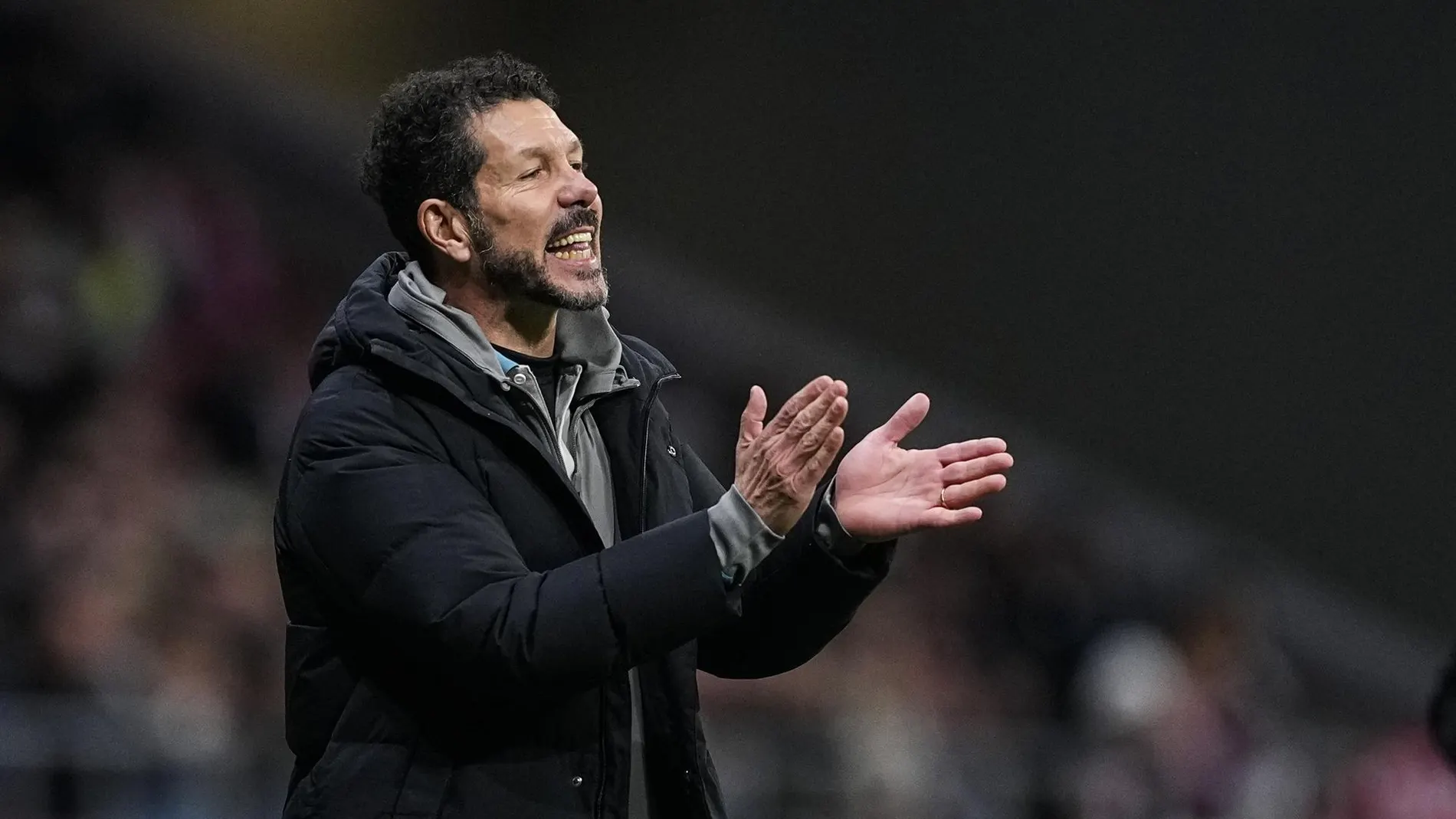 Simeone, entrenador del Atlético de Madrid