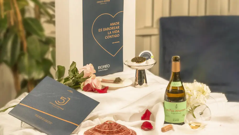 Pack de San Valentín de Cinco Jotas y Riofrío.