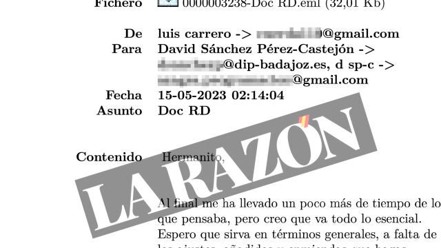"Hermanito, al igual me ha llevado un poco más de tiempo de lo que pensaba"