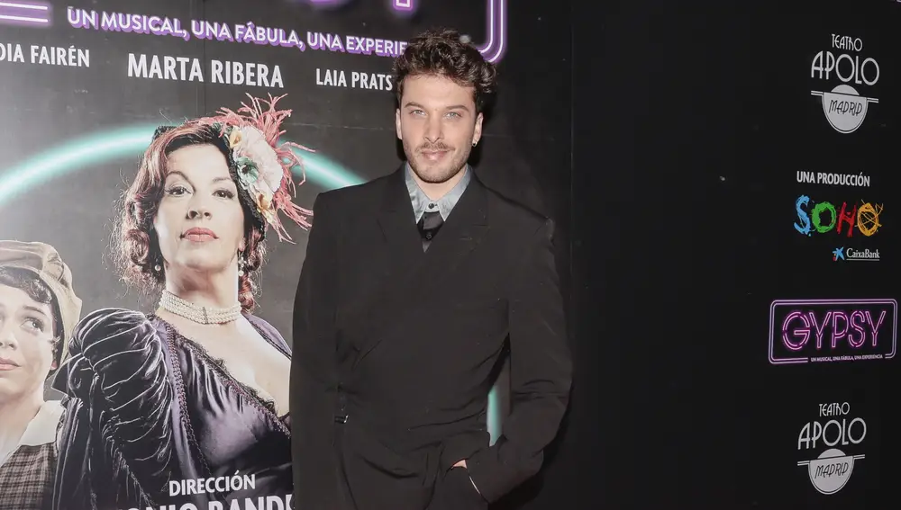Blas Cantó en el estreno de "Gypsy"