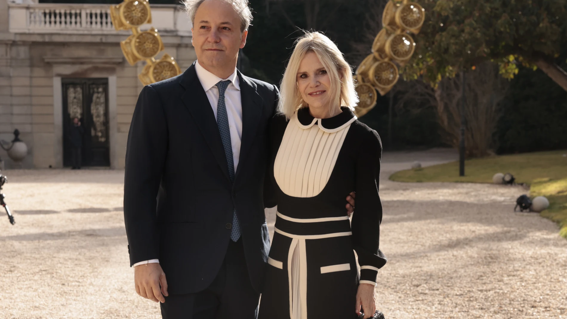 Eugenia Martínez de Irujo y Narcís Rebollo.