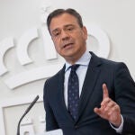 Rueda de prensa de Marcos Ortuño