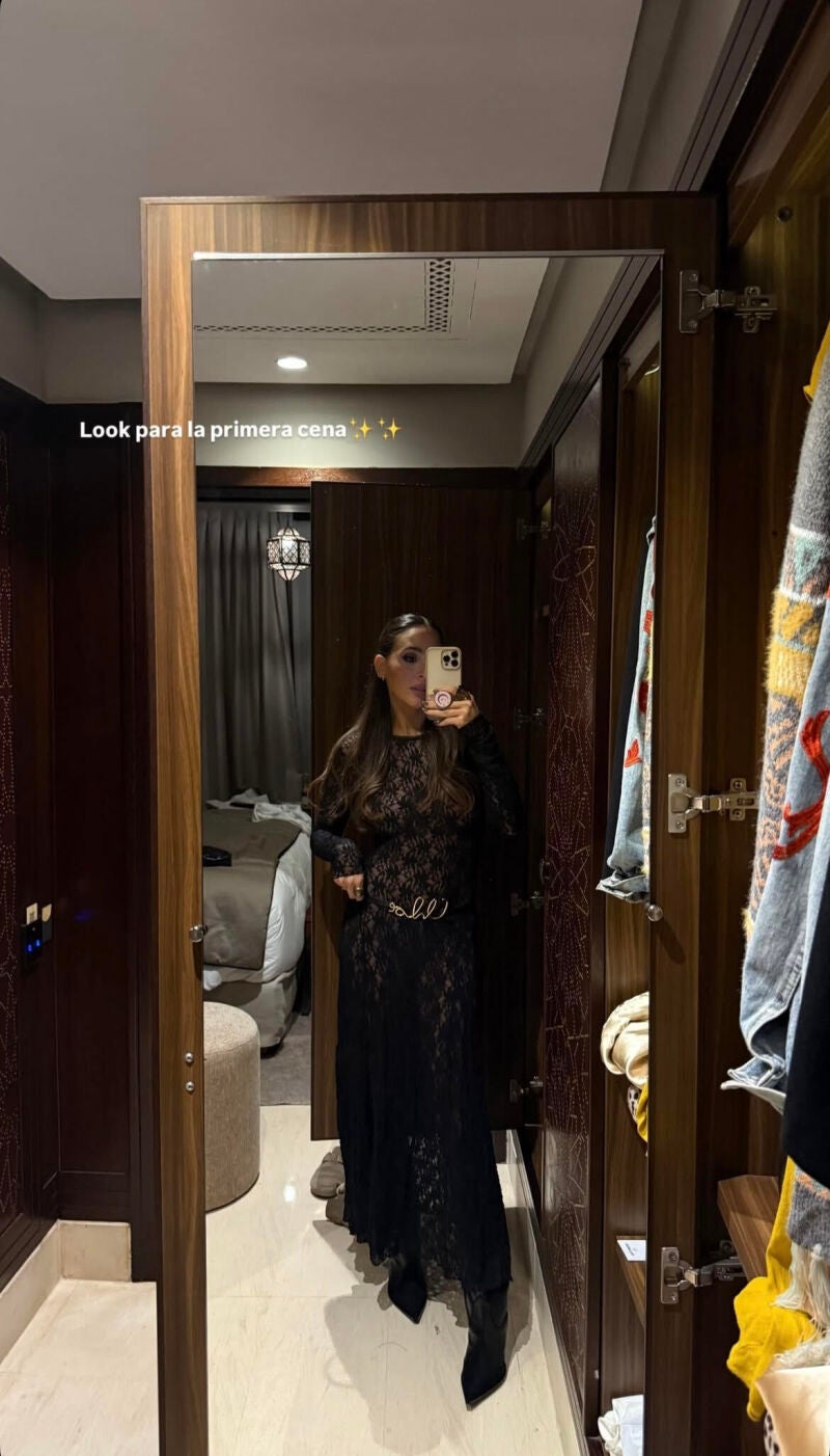 El look de Rocío.
