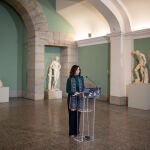 Ayuso visita el nuevo Gabinete Goya en la Real Academia de Bellas Artes de San Fernando
