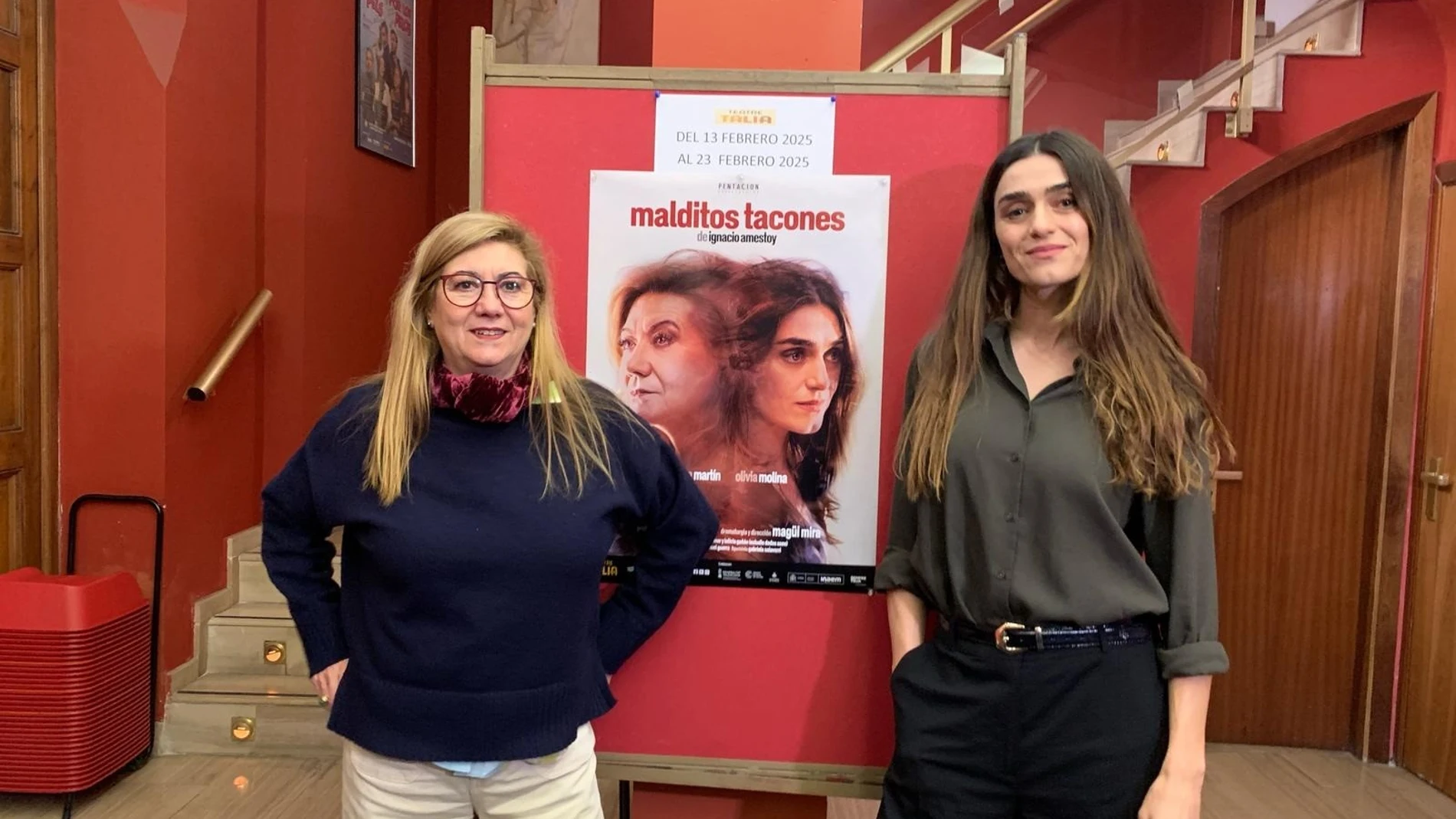 Luisa Martín y Olivia Molina protagonizan en el Teatre Talia de València 'Malditos tacones', EUROPA PRESS 13/02/2025