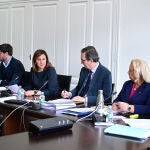 Imagen de archivo de la Comisión para la reconstrucción tras la dana celebrada en el Ayuntamiento de Valencia