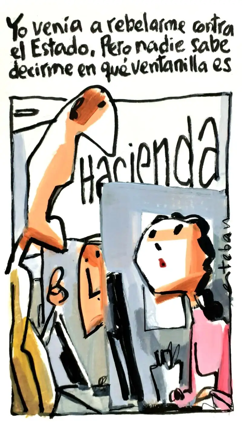 La viñeta de Esteban:14 febrero 2025