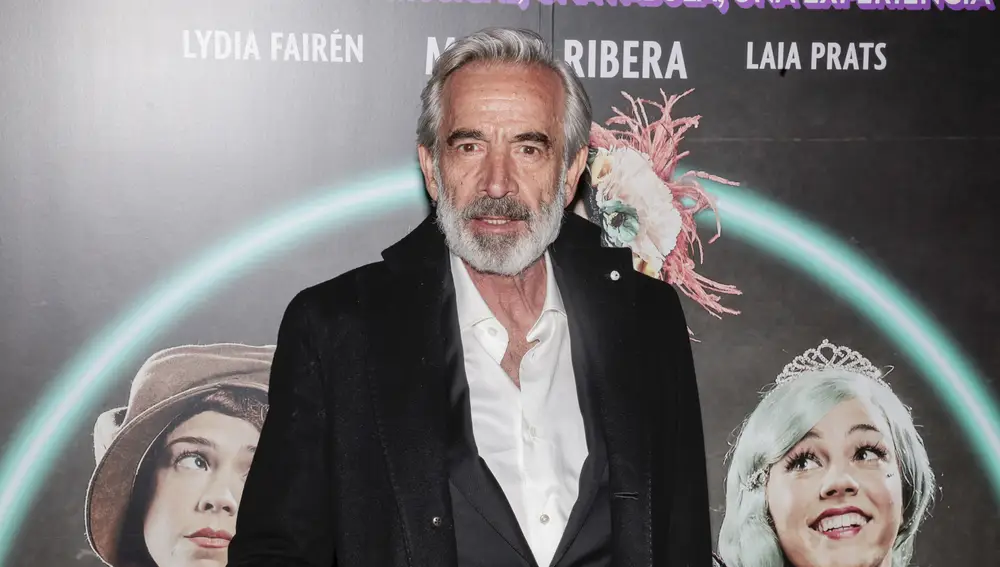 Imanol Arias en el estreno de "Gypsy"
