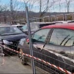 Coches afectados por la dana localizados en Granada