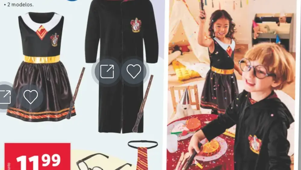 Disfraz Harry Potter Lidl