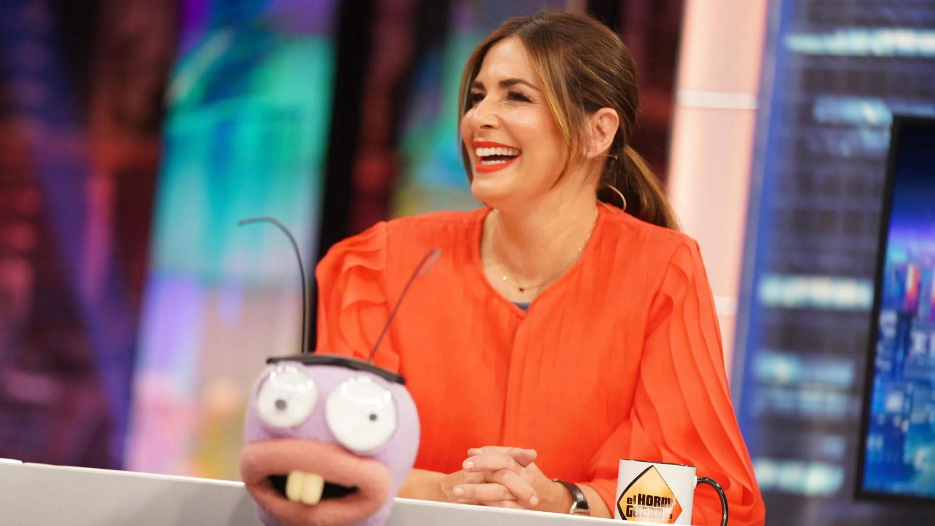 El look de Zara de Nuria Roca en 'El Hormiguero'.